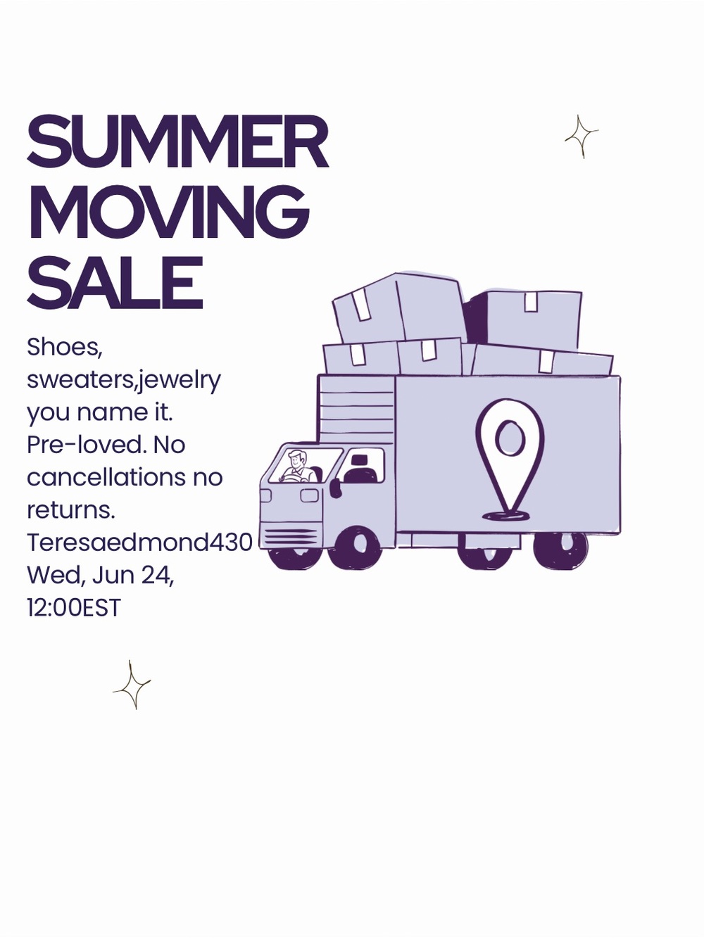 Summer Moving Sale - Arizona here we come!!